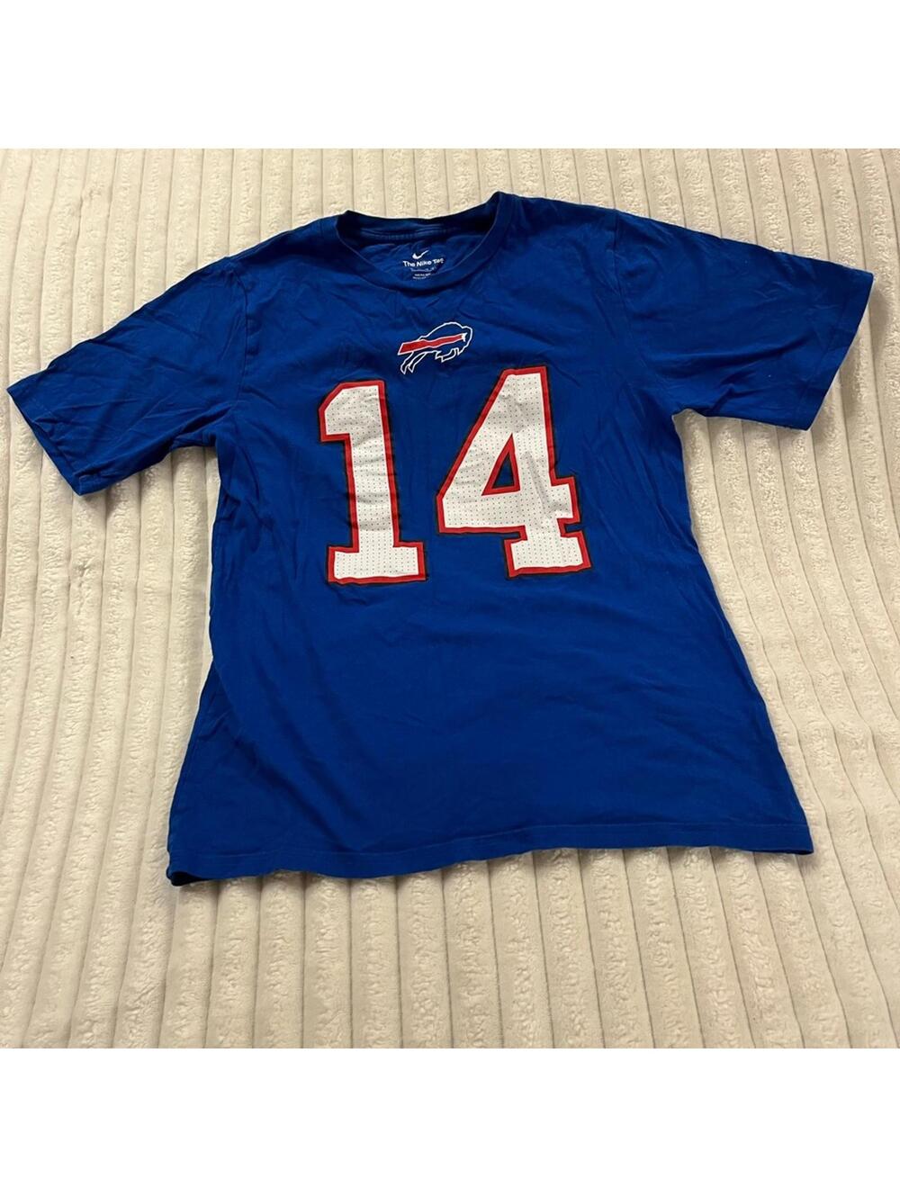 NFL Buffalo Bills Blue Kids Short Sleeve Tshirt Boys Size XL